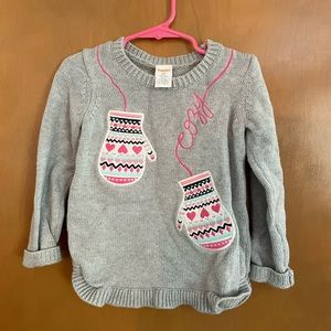 Toddler Girls Gymboree Knitted Sweater.